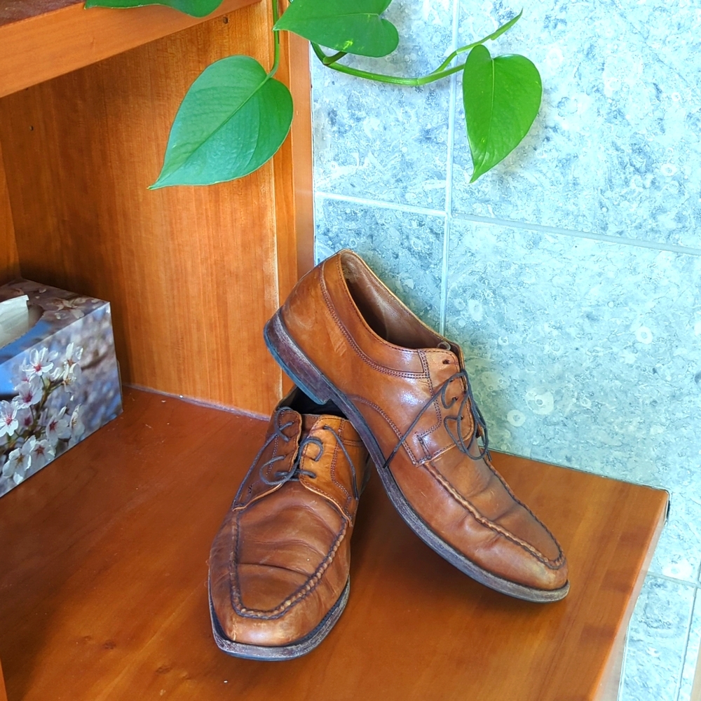 Allen Edmonds leather dress shoes